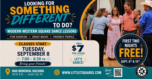 square and round dance clip art